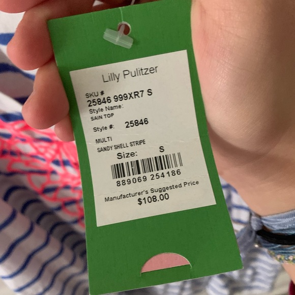 Lily Pulitzer tank - size L - Picture 2 of 5